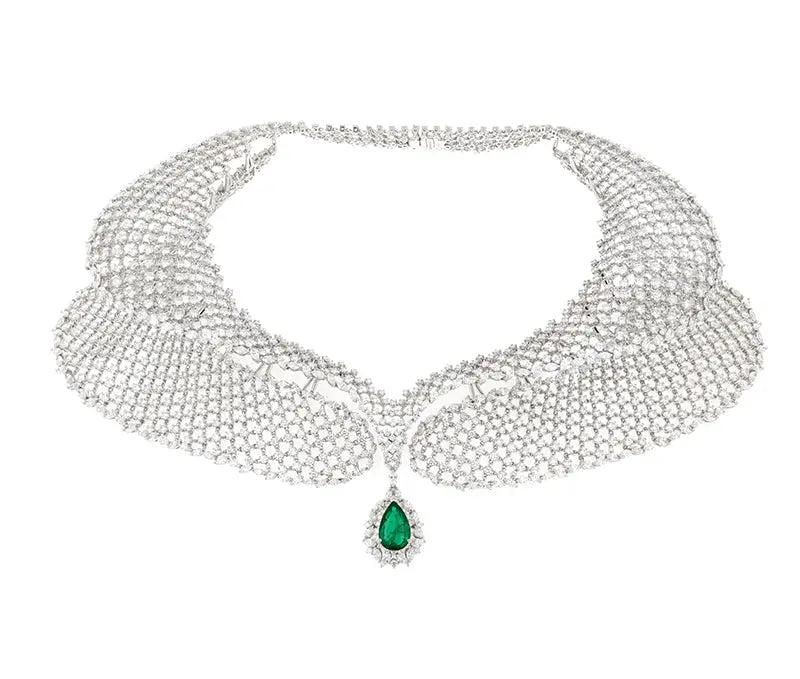 Meredith Young Emerald Chaos Necklace
