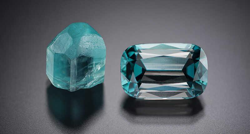 The Sublime Tranquility of Blue-Green Grandidierite