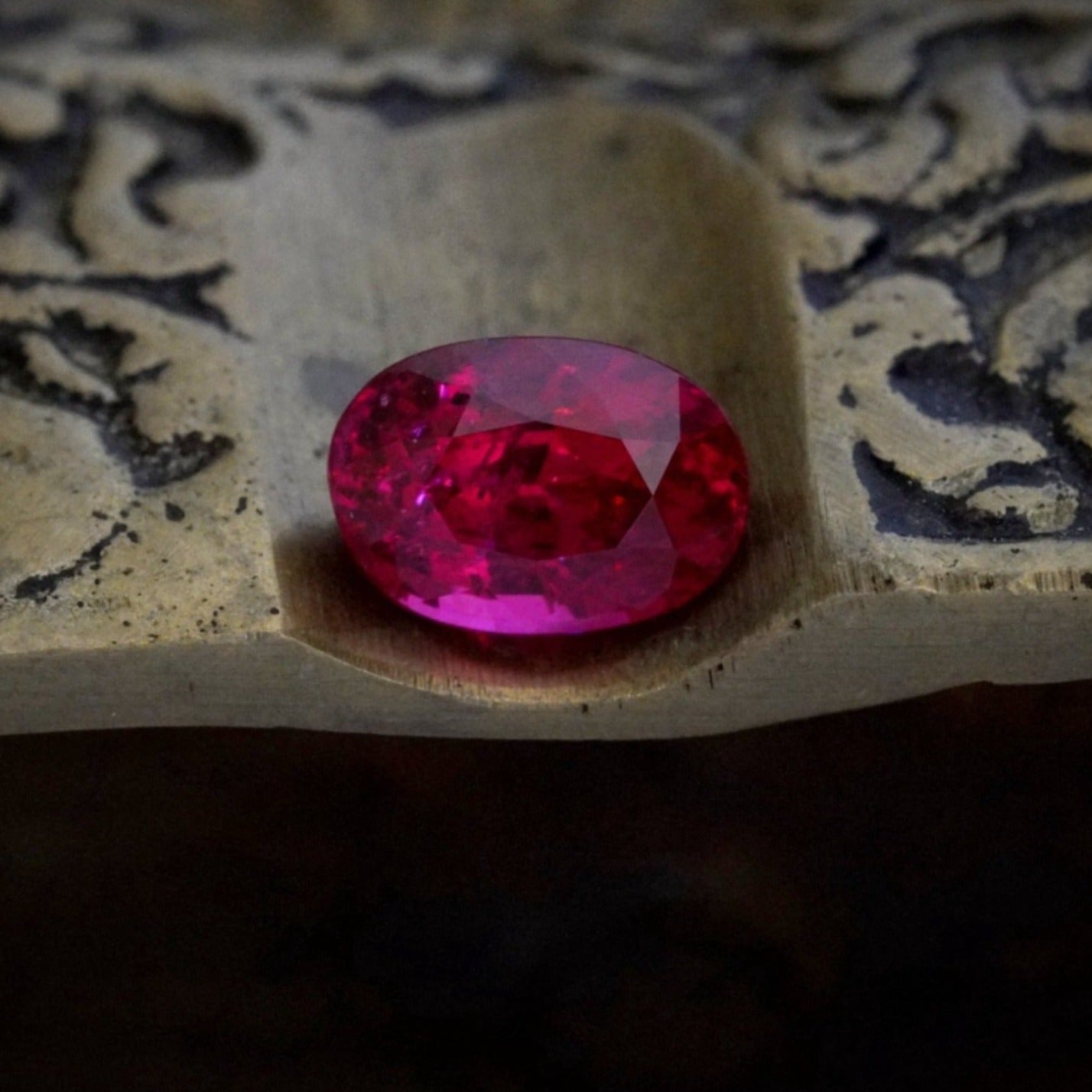 Oval Burmese Ruby, 3.2 ct