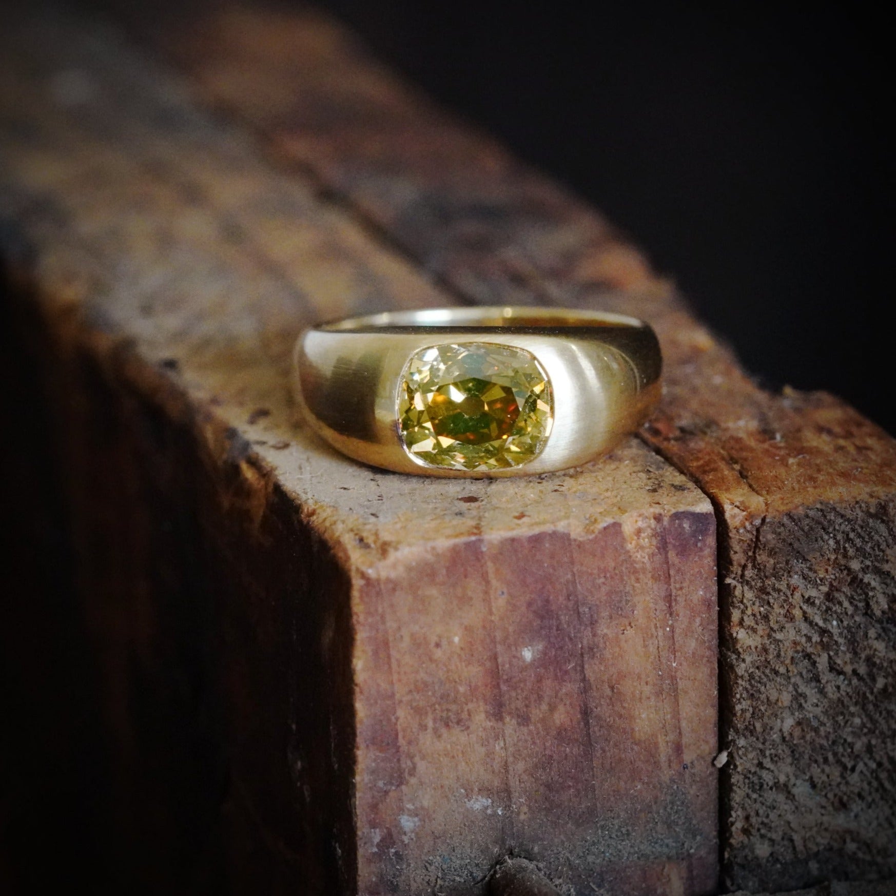 Old Mine Diamond Ring, 2.31 ct