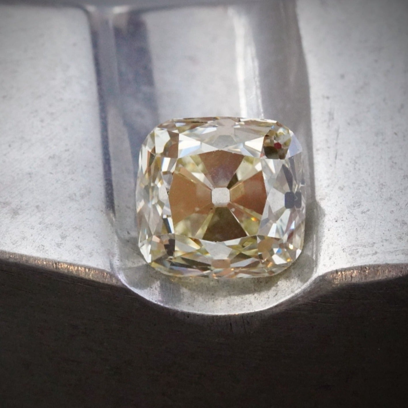 Old Mine Cut Diamond, 10.57 ct