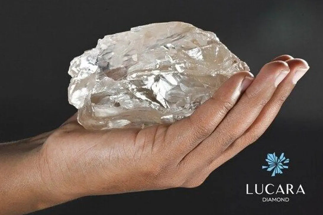 Lucara Diamond Corp. discovers the world's second-largest diamond ever found at its Karowe mine in Botswana.