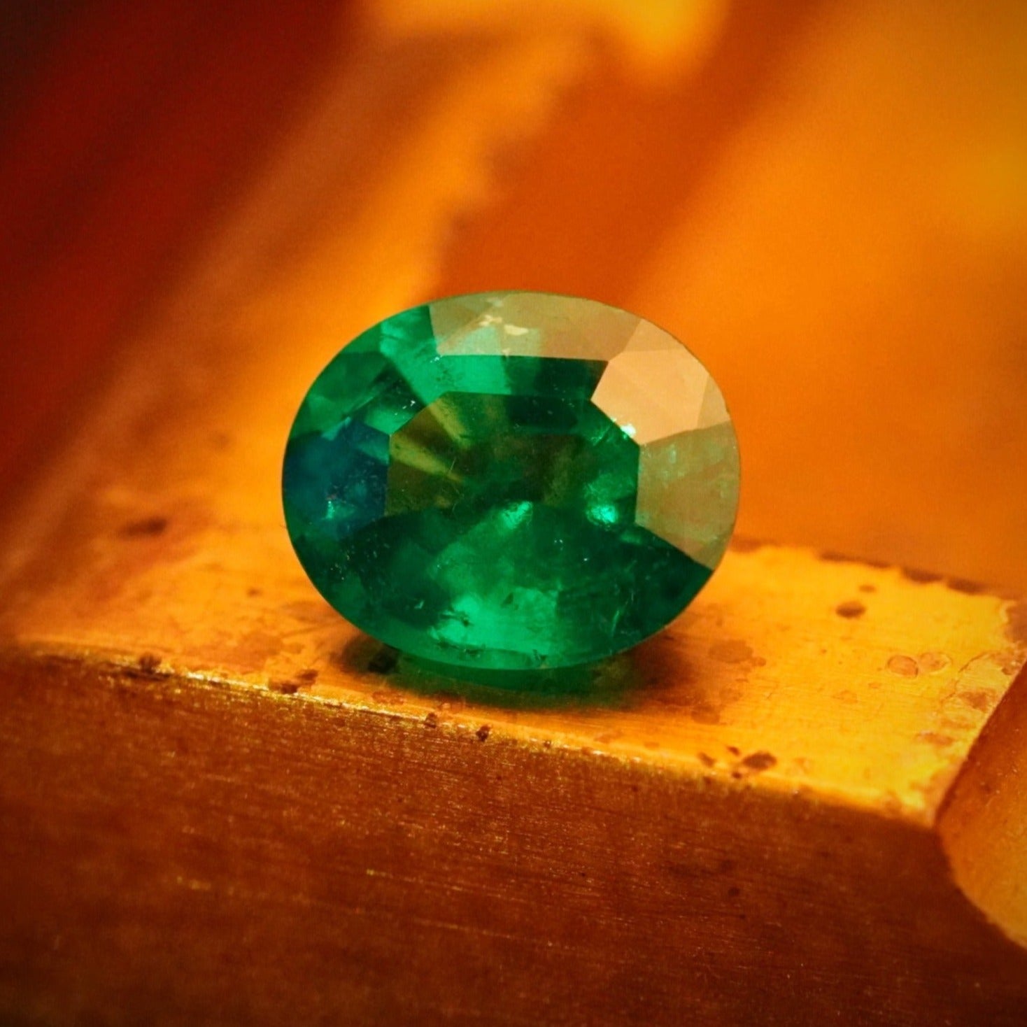 Oval Colombian Emerald, 3.97 ct - Jogani