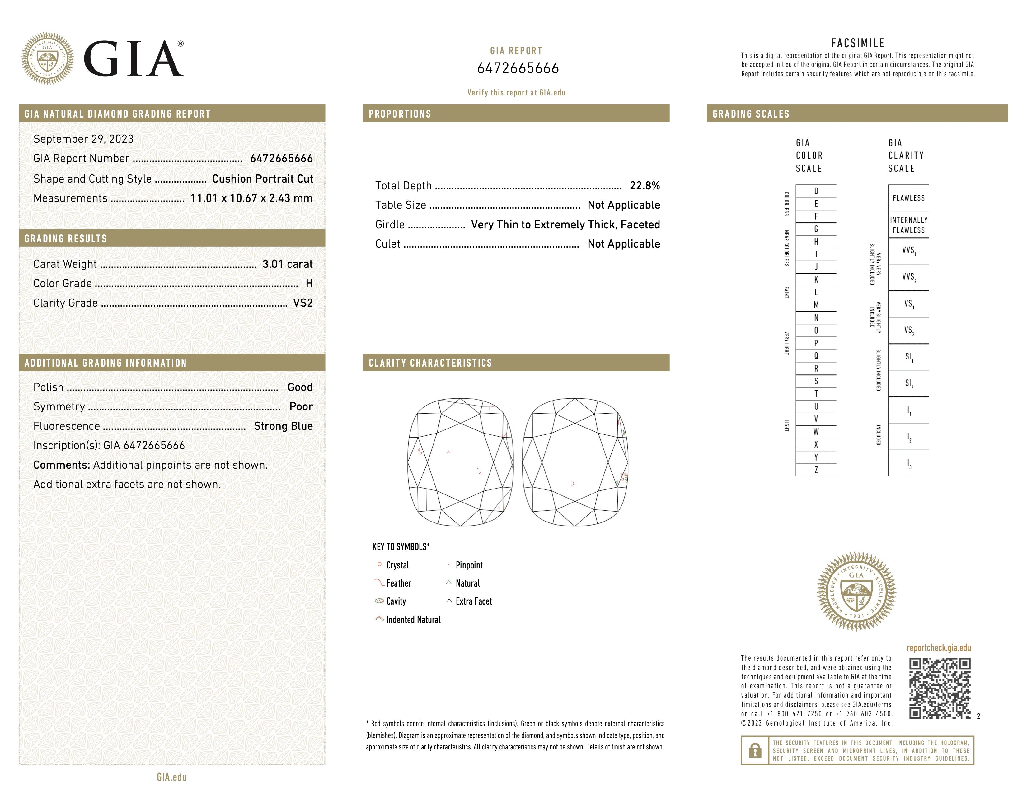 Anup Jogani GIA Certified 12.13 CT Diamond Platinum Necklace