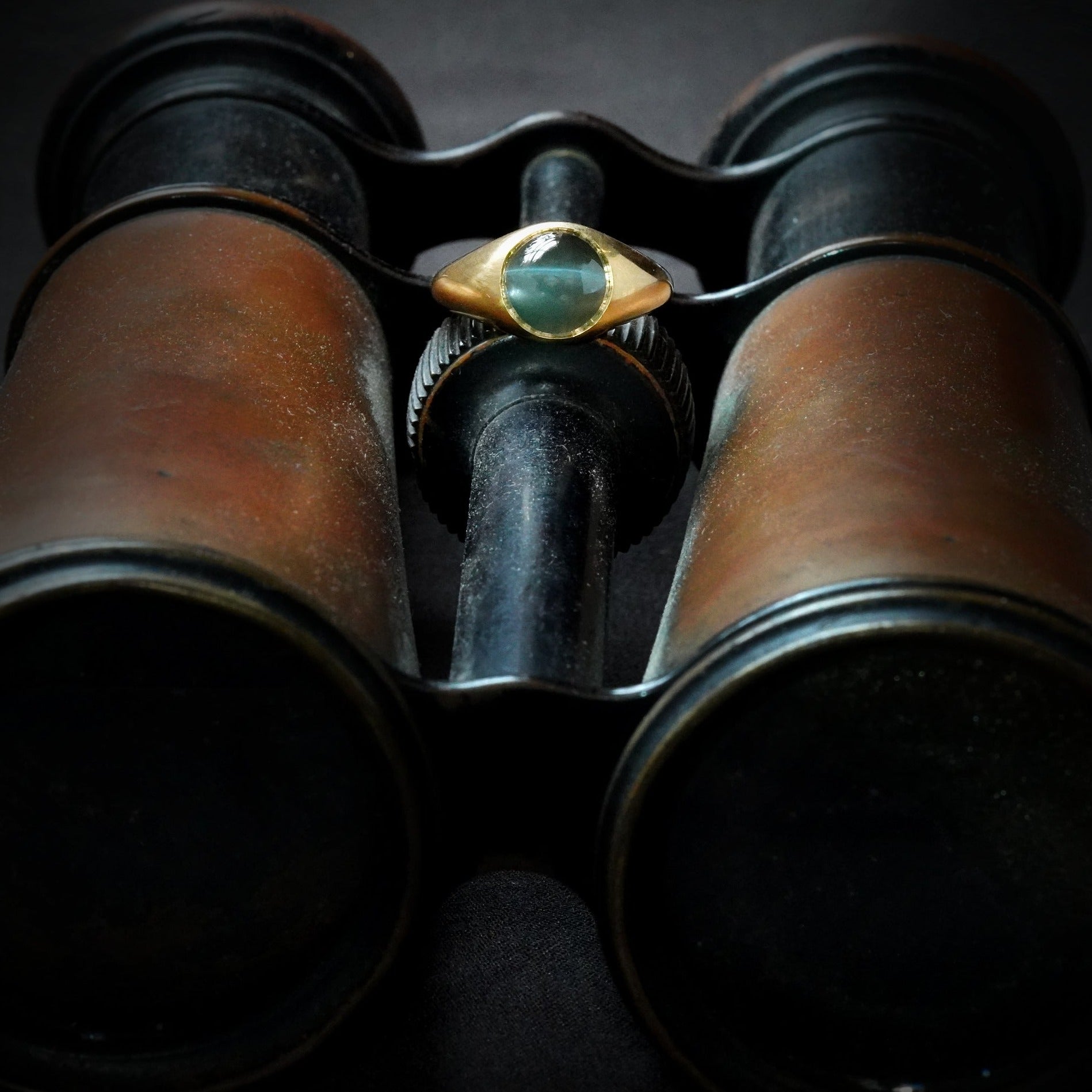 Cats Eye Ceylon Alexandrite Ring, 3.97 ct