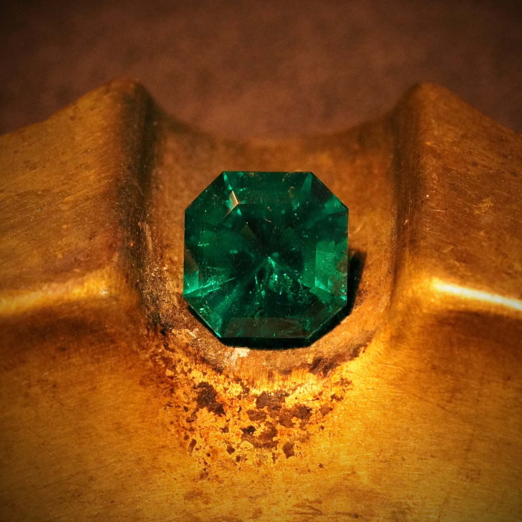 Step Cut Colombian Emerald, 3.16 ct