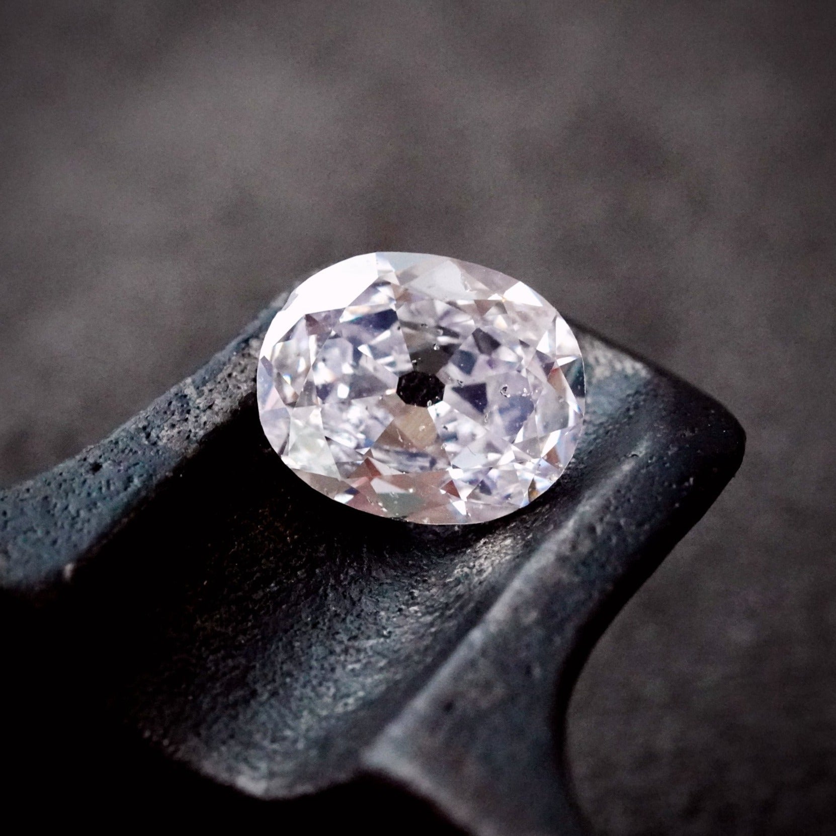 Old Mine Oval Diamond, 3.35 ct