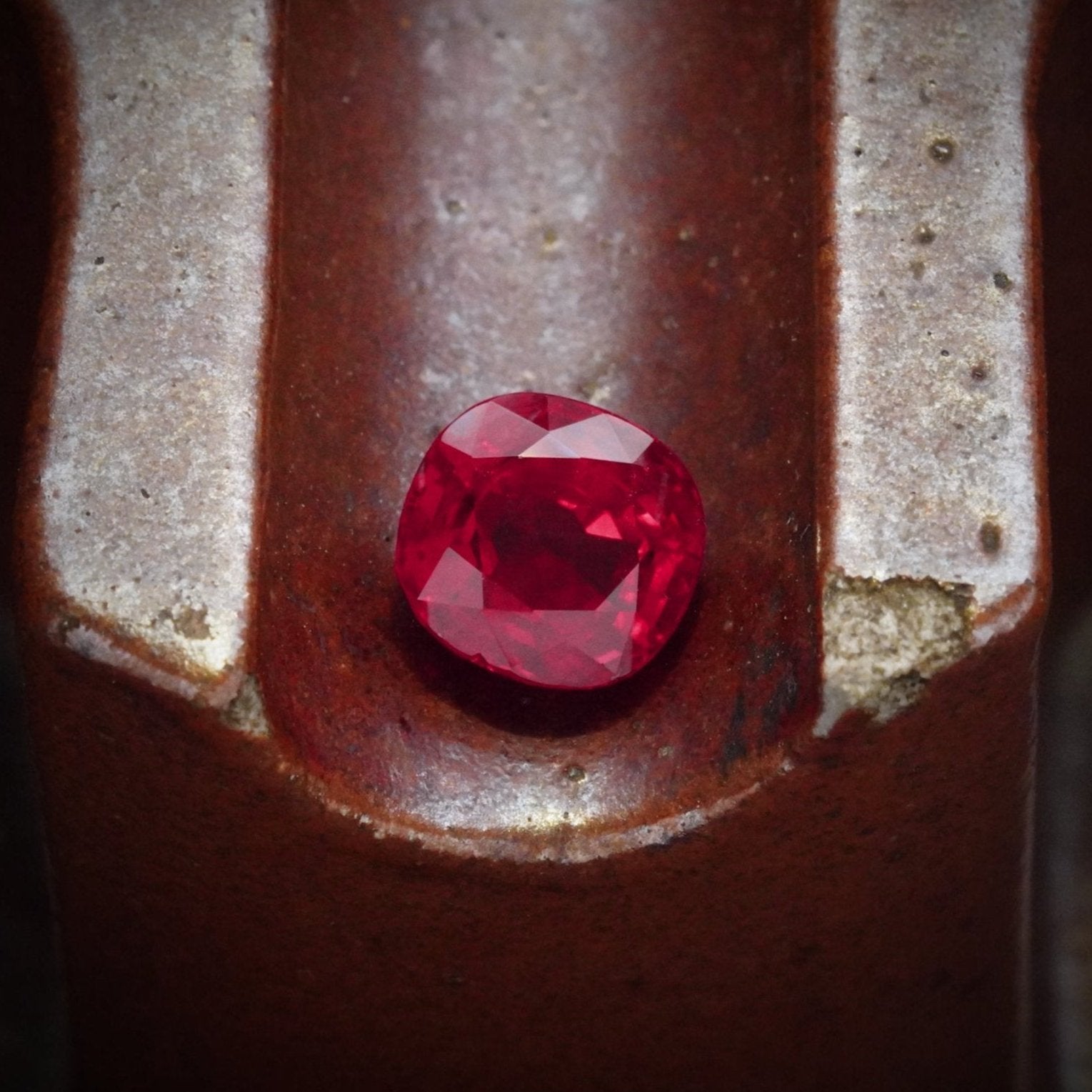 Cushion Cut Burma Ruby, 4.20 ct