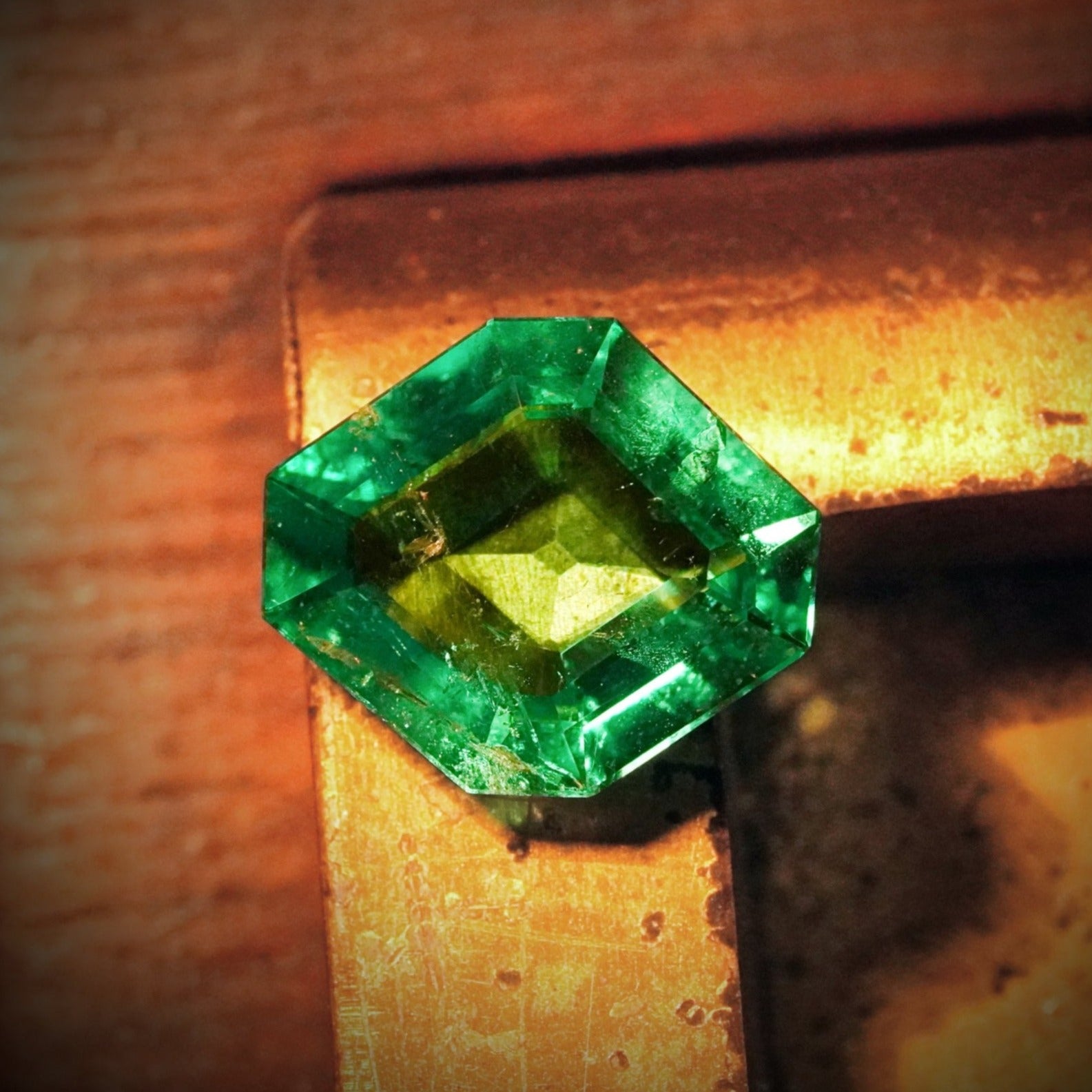 Lozenge Colombian Emerald, 4.22 ct