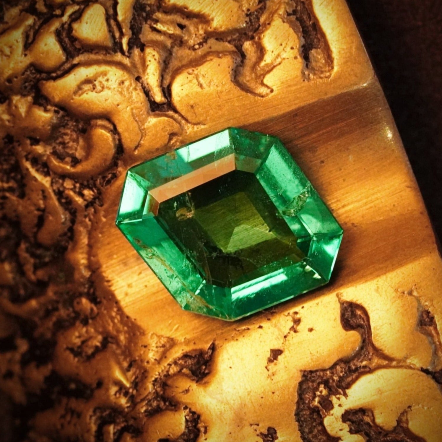 Lozenge Colombian Emerald, 4.22 ct