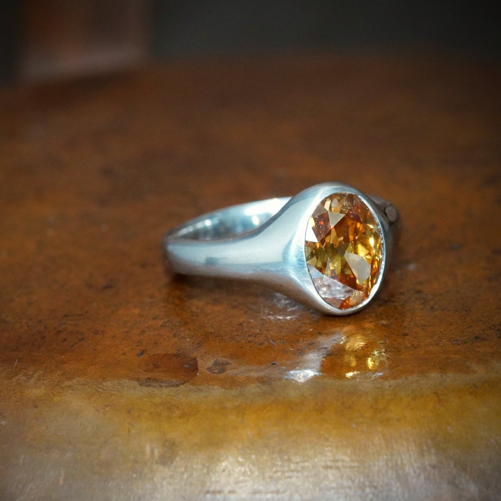 Victorian-Inspired 2.10 CT Oval Diamond Ring