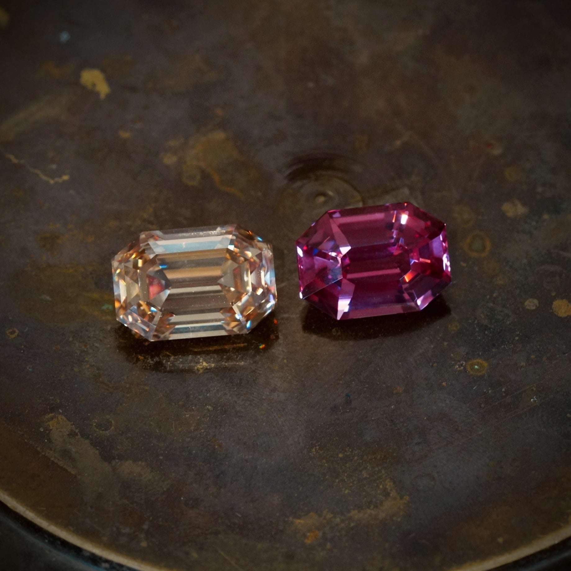 15.68-Carat Step Cut Diamond: The Persian Sunset Gemstone