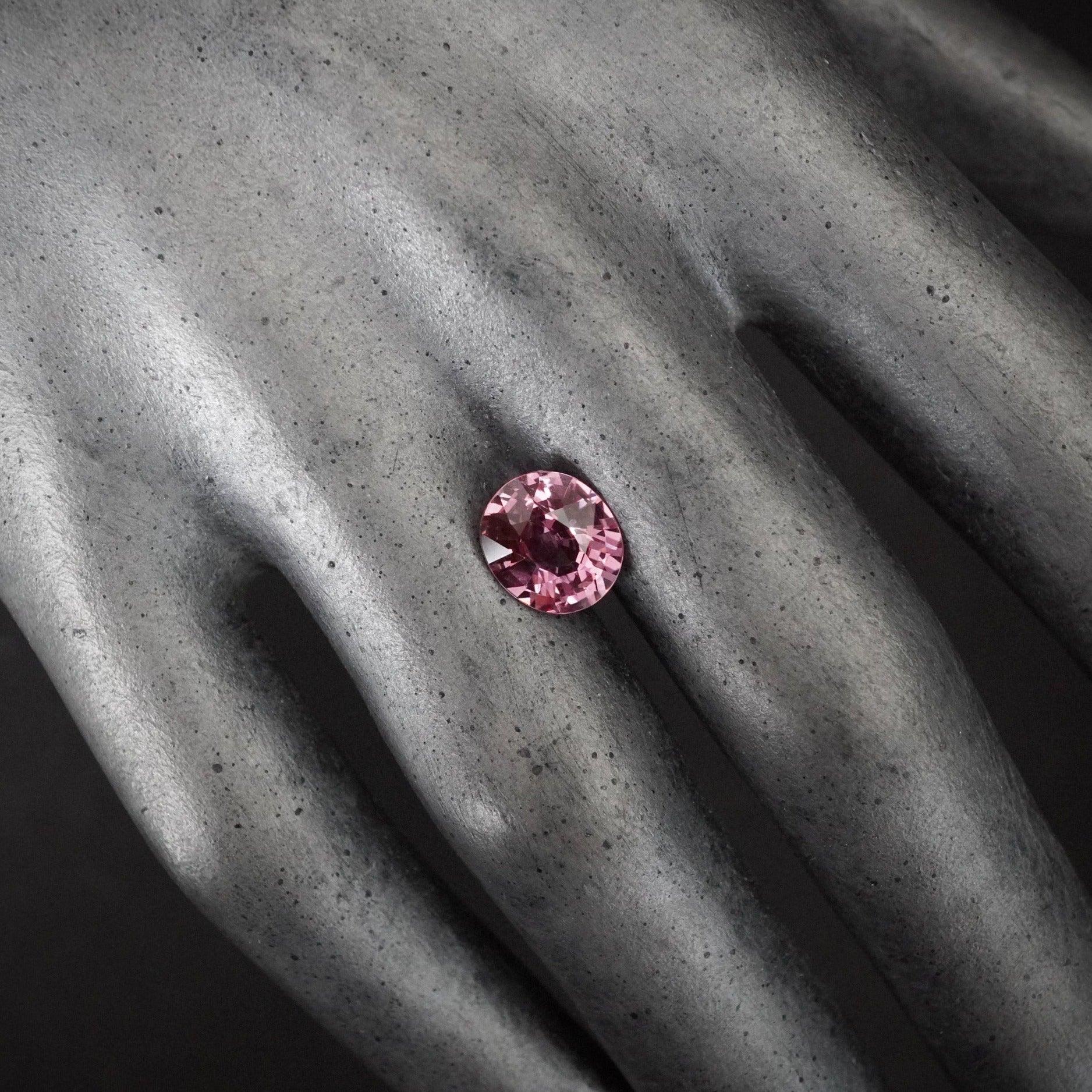 Captivating 2.93-ct Oval No Heat Pink Sapphire from