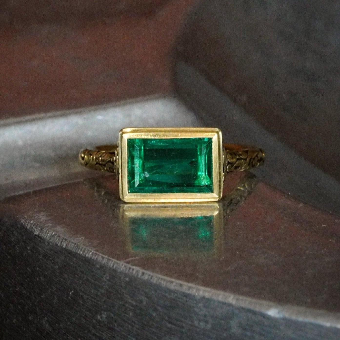 Anup Jogani's masterpiece: Renaissance romance in a Colombian emerald ring