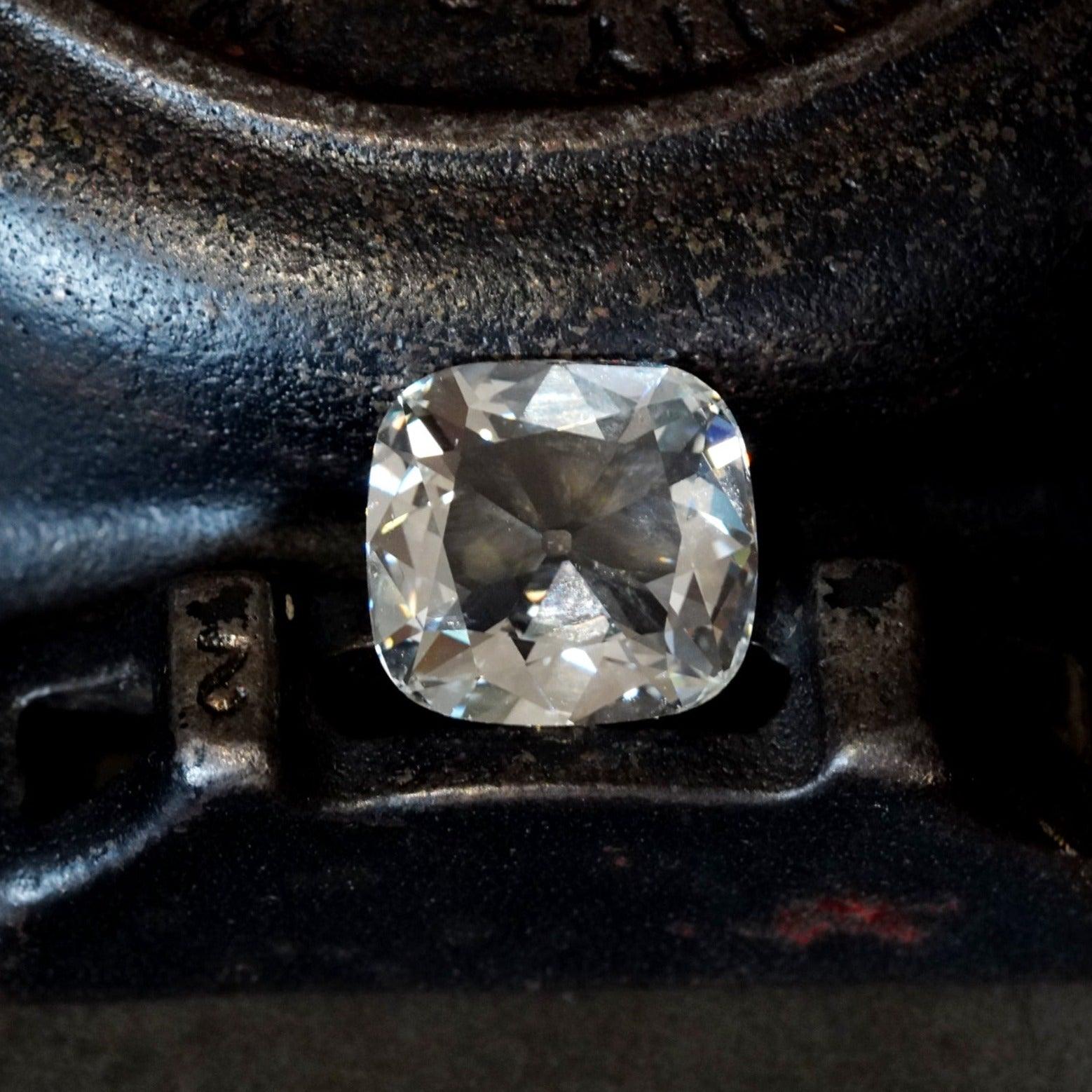 Exquisite 8.12 Carat H, SI1 Diamond - Cushion Cut - Jogani