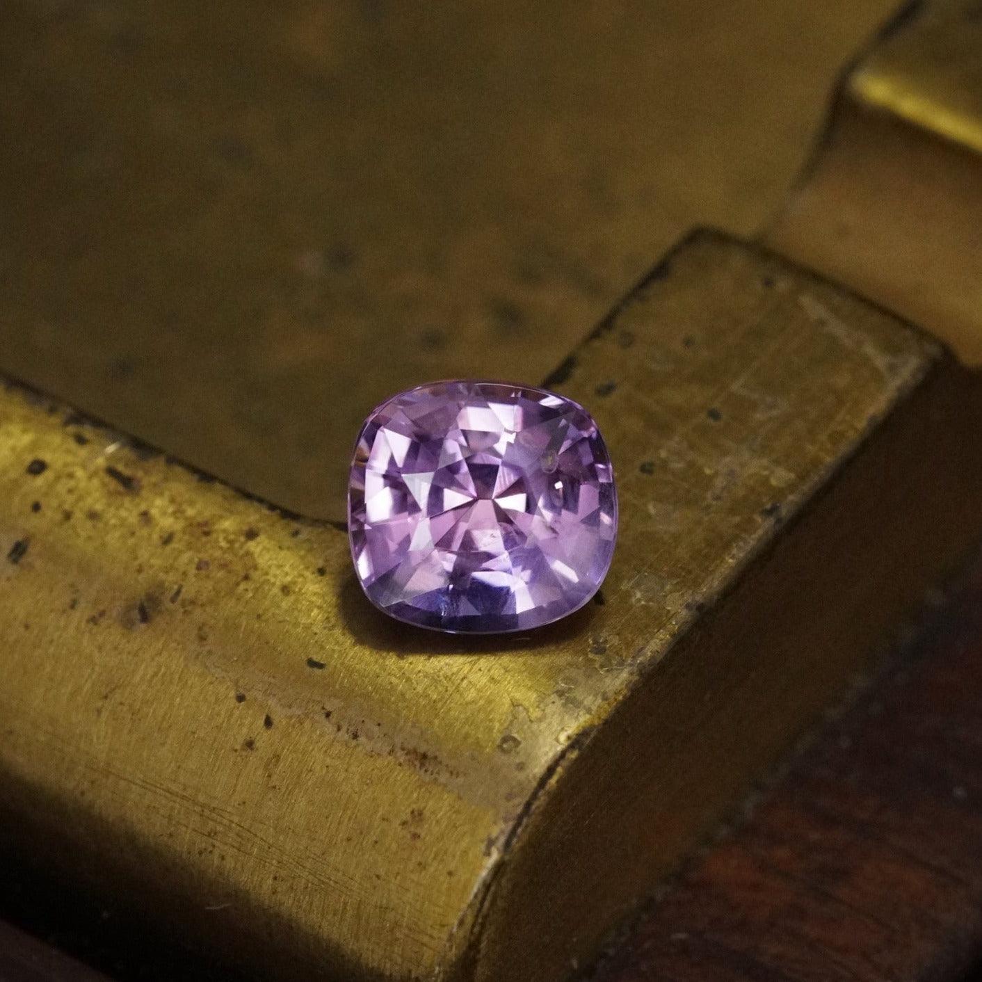 Lavender Dream: The One-of-a-Kind 3.68 ct Ceylon Sapphire