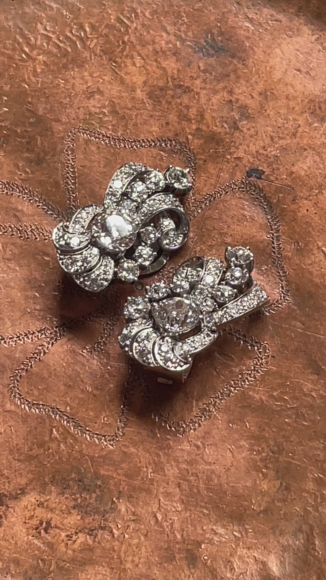 Fine Jewelry - Art Deco Diamond Earrings by Raymond C. Yard