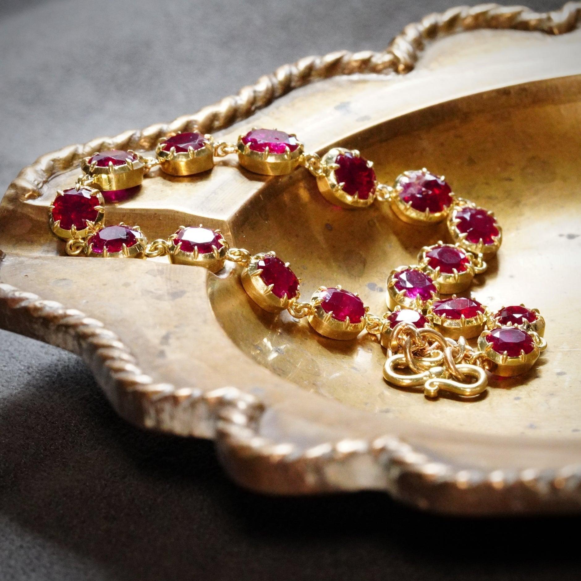 Exquisite Victorian Crown-Set 17-Carat Burma No Heat Ruby